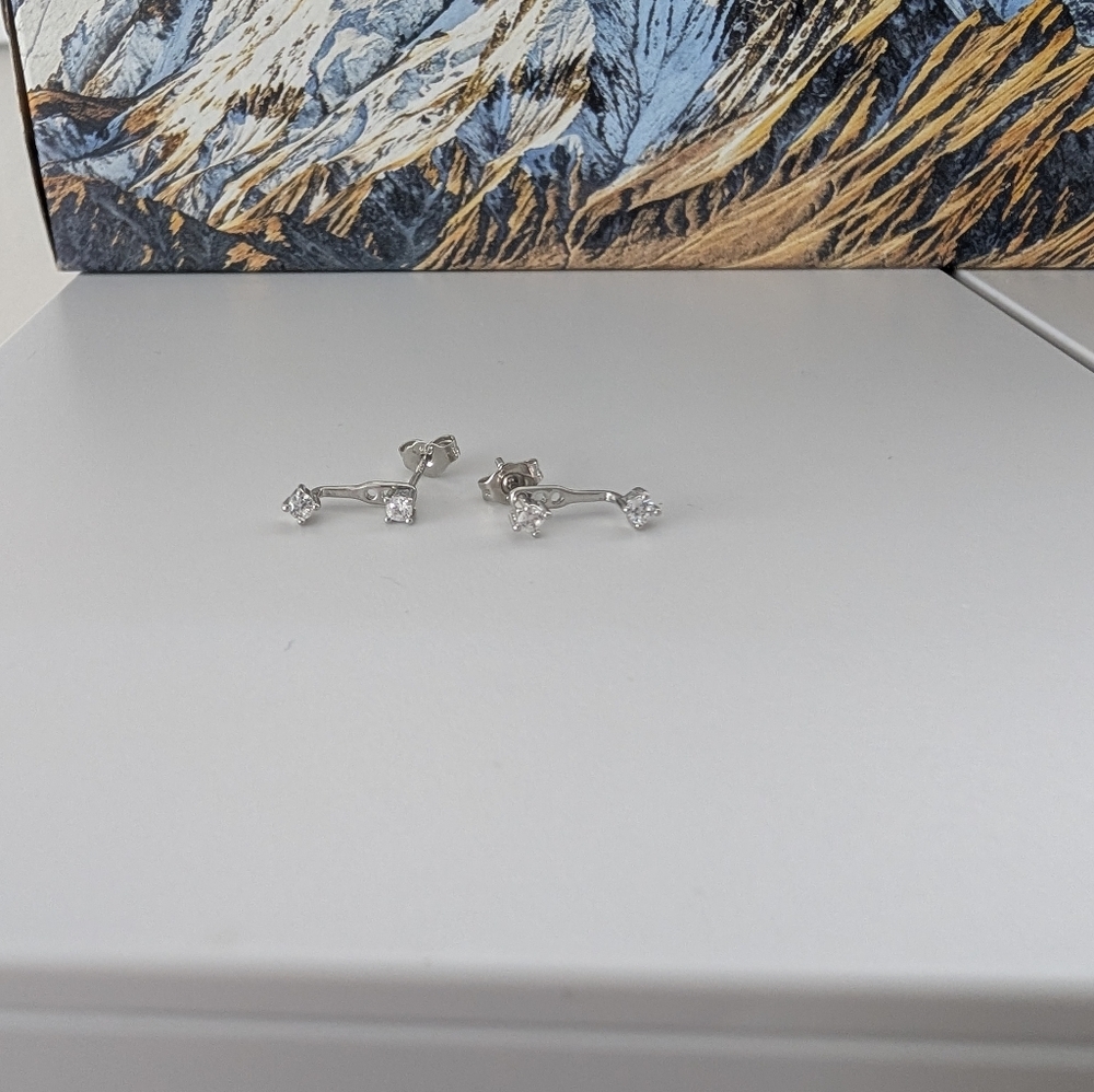 .925 Sterling Silver Stud Earrings